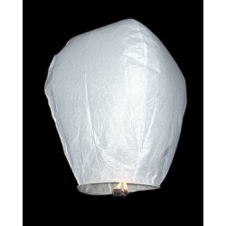 Lampion štěstí - bílý